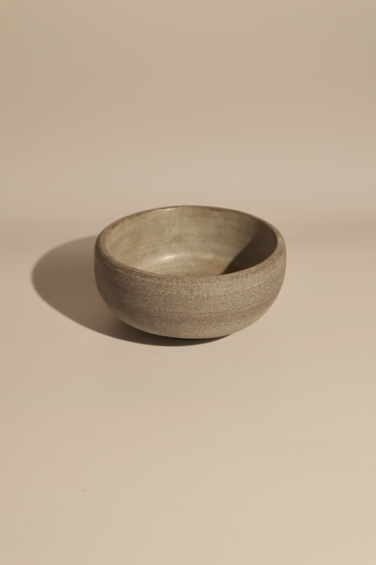 Stillwater Bowl, handmade grey stoneware