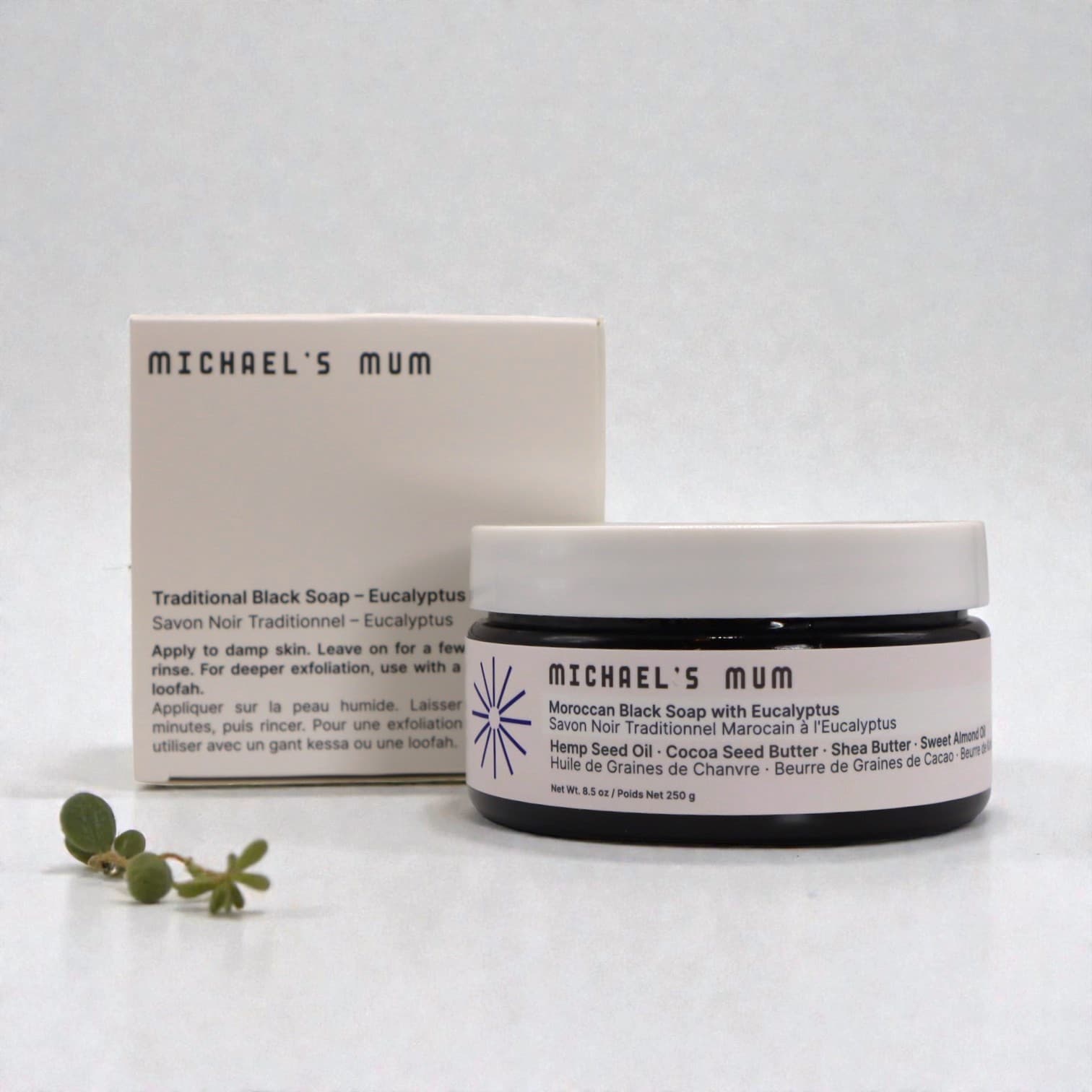 Eucalyptus Black Soap by Michael's Mum